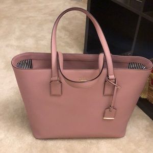 Rose kate spade tote